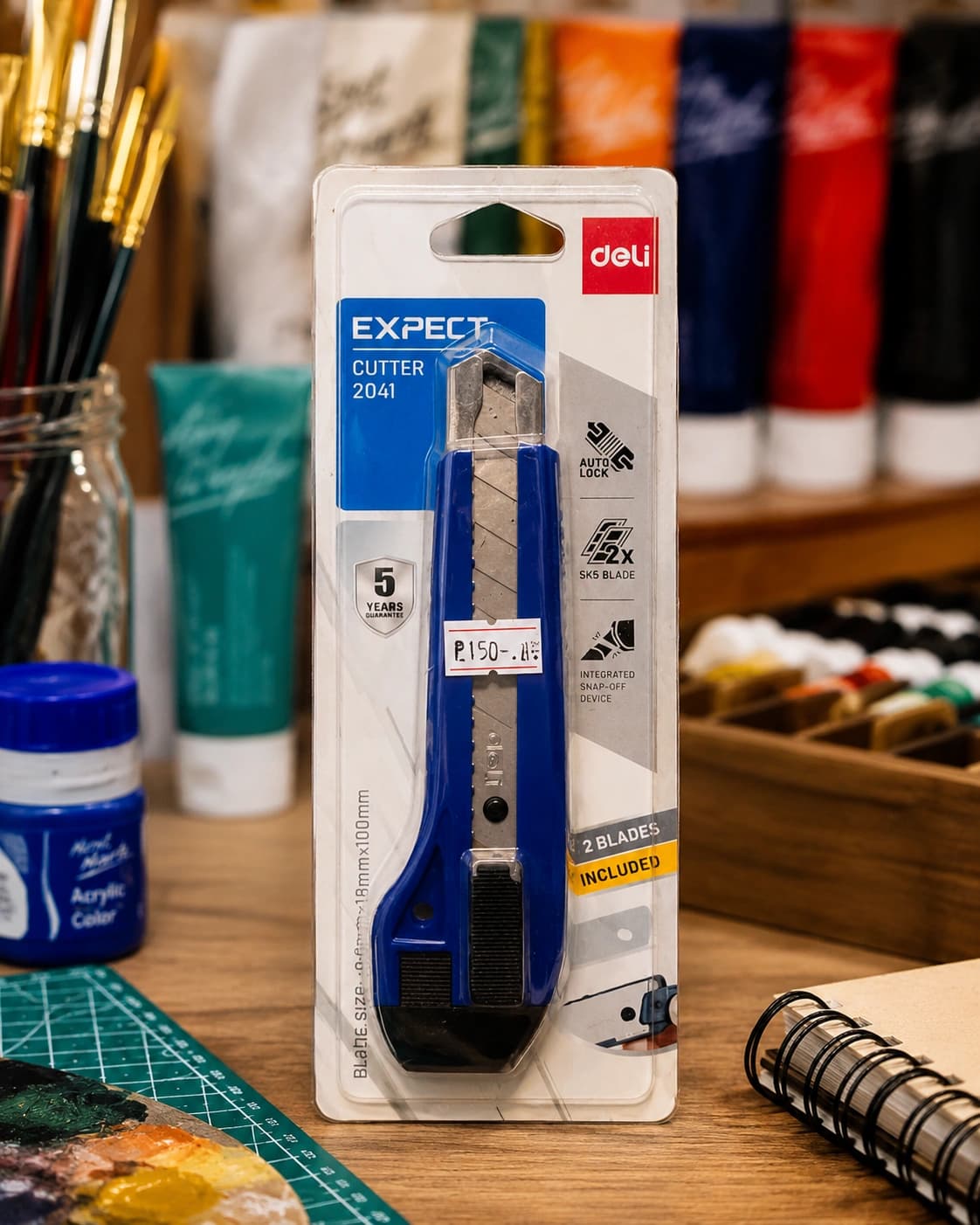 Deli Expect 2041 Heavy Duty Utility Cutter Knife